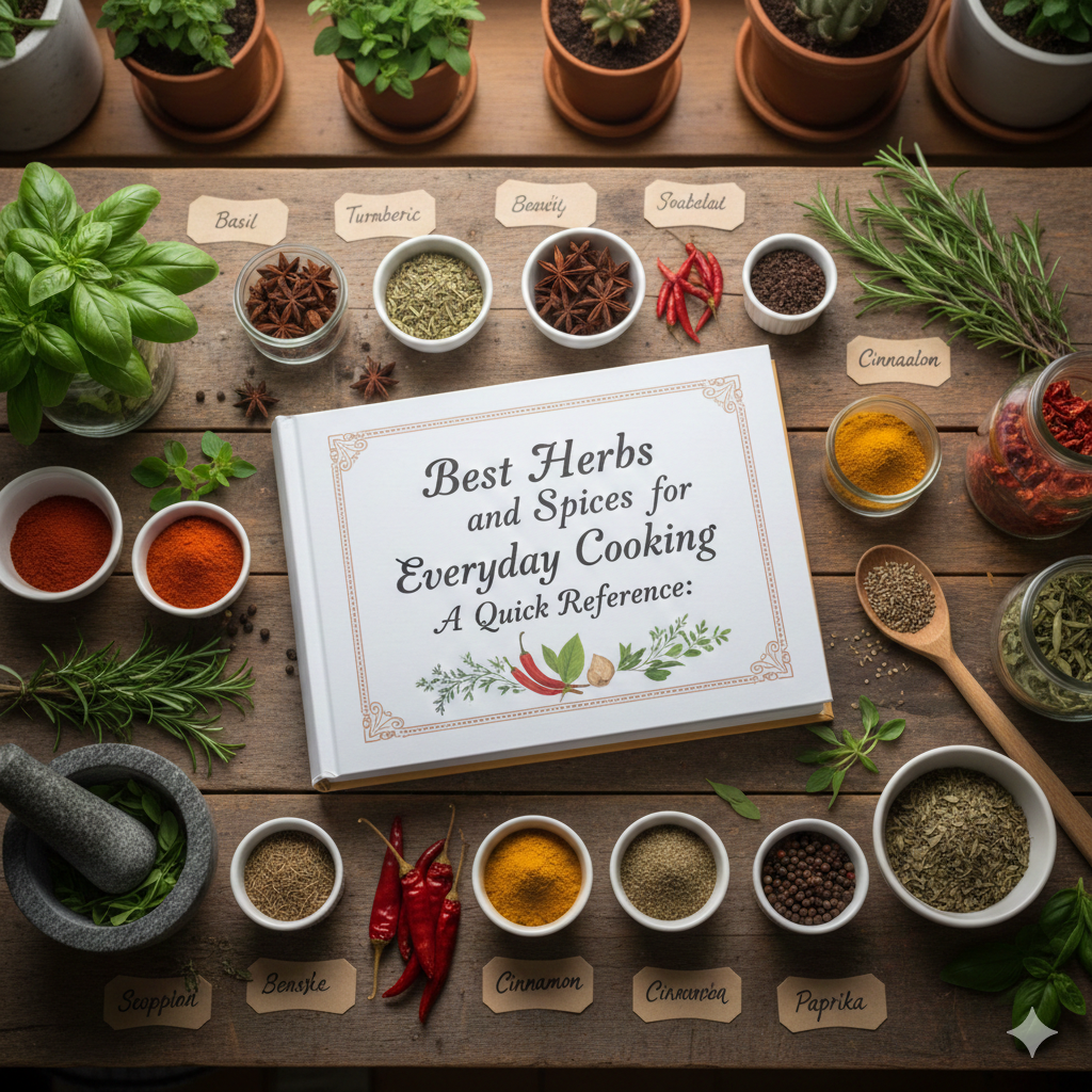 Best Herbs and Spices for Everyday Cooking: A Quick Reference
