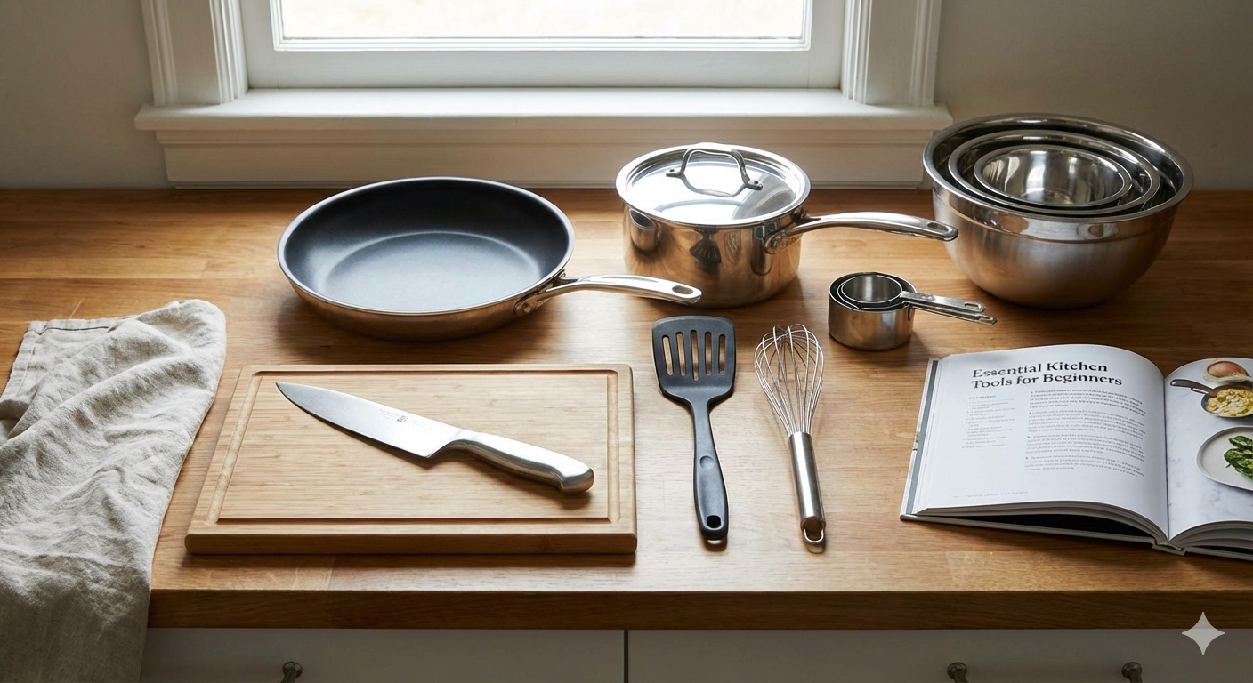 Essential Kitchen Tools for Beginners: What You Really Need