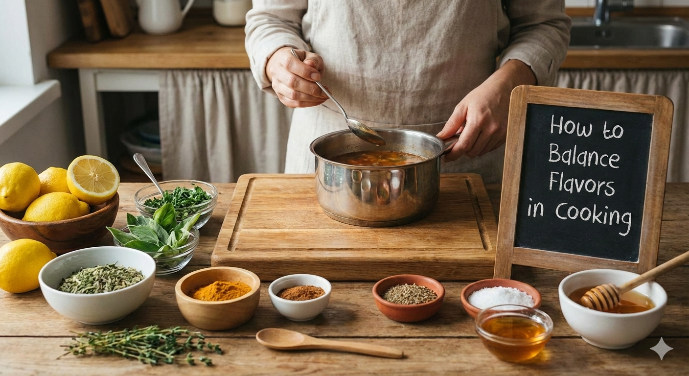 How to Balance Flavors in Cooking: A Simple Guide for Home Cooks