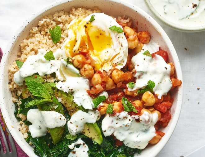 Spicy Chickpea Bowl